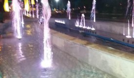 در آستانه سال جدید/ بهره برداری از پروژه آبنمای بزرگ شهر بهاران