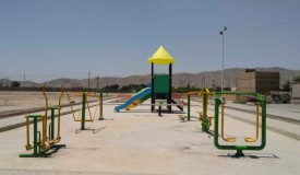 نصب مجموعه بازی و ست هاي ورزشي در پارک محله ای آبنيل