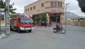 اطلاع رسانی شهرداری بهاران برای مهار کرونا